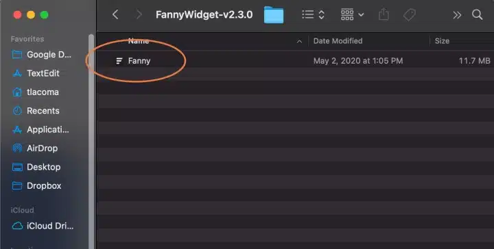 Temperatures of Intel Macs using the Fanny app