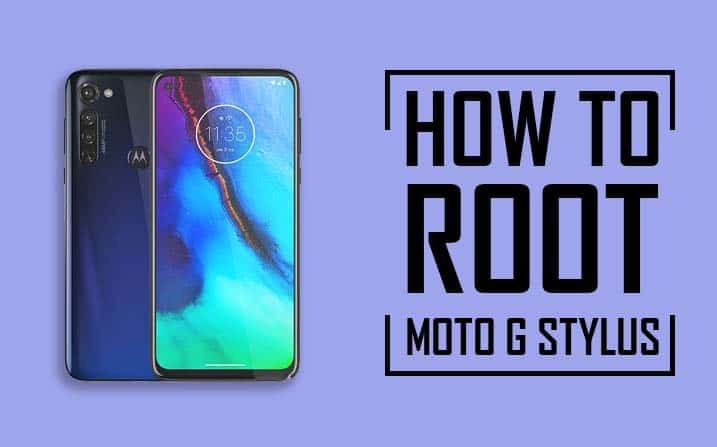 How to root Moto G stylus 5g