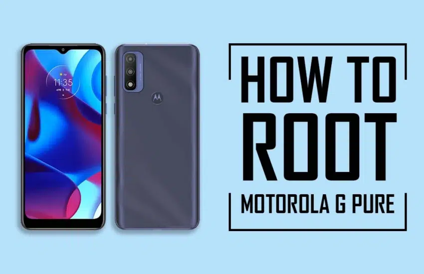 How to root Moto G Pure without PC