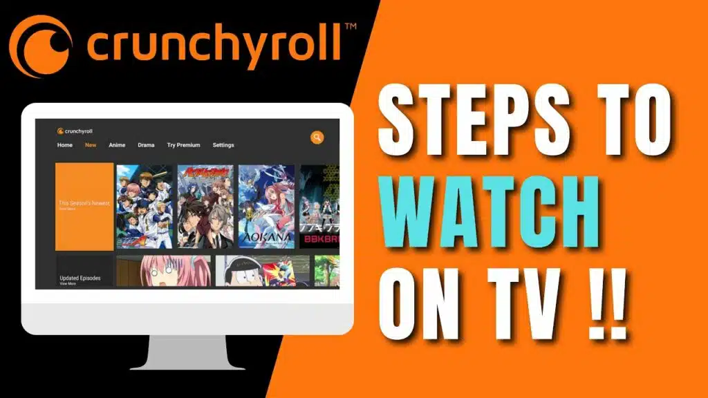 how to get crunchyroll on samsung tv