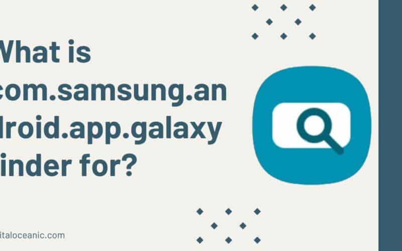 Used com Samsung android app Galaxyfinder